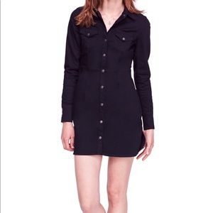 Free People denim mini dress